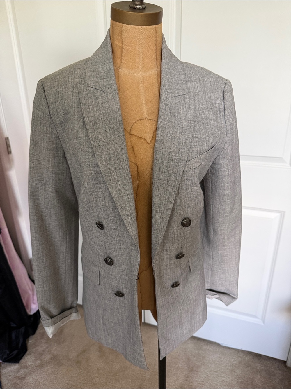 Banana Republic Gray Blazer
